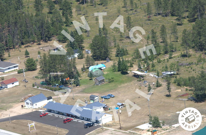 Hillcrest Inn & Motel (Hill Crest Motel) - 2003 Aerial (newer photo)